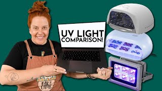 UV Resin Light Comparison  MUST SEE [upl. by Aynnat]