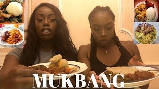 MUKBANG NIGERIAN FOOD PATRICIA BRIGHT REACTION JampO [upl. by Hajin538]