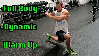 Full Body 5 Minute Dynamic Warm Up for Intense Workouts [upl. by Hammond]