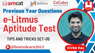 eLitmus PH Test Aptitude Questions and Answers  PYQs of eLitmus  eLitmus Test  Part05 [upl. by Zahc684]