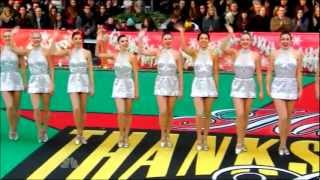 2012 Macys Day Parade Rockettes [upl. by Enitnatsnoc]