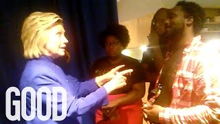 Hillary Clinton Talks With BlackLivesMatter  EXCLUSIVE  Part 1  GOOD [upl. by Camm376]