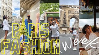 PARIS FASHION WEEK VLOG 2024 Bianca SAUNDERS Back Stage Passes WalyFay  More [upl. by Htebyram]