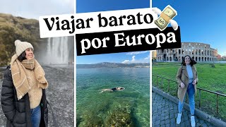 Tips para AHORRAR en viajes y viajar a Europa MUCHO más barato 💸 [upl. by Amelina]