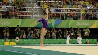 Flavia Saraiva BRA Qual Fx Olympics Rio 2016 [upl. by Arhas]