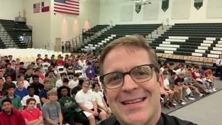 Strake Jesuit  Behind the Scenes at Grad Practice [upl. by Fusuy]