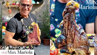 BISTECCA VACA RUBIA GALLEGA Che cos’è e come cuocerla ricetta di Chef Max Mariola [upl. by Alleda295]