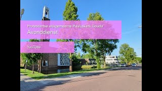 Avonddienst 4 augustus 2024  1900  ds Veluw uit IJsselmonde [upl. by Faria]