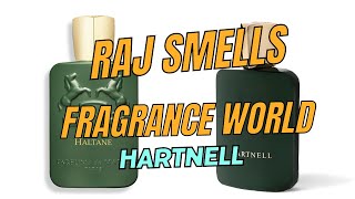 FRAGRANCE WORLD HARTNELL UNBOXING amp FIRST IMPRESSIONS┃RAJ SMELLS [upl. by Tirreg954]