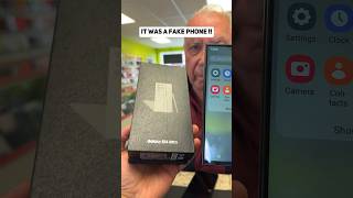 Scammers Were Trying To SCAM Old Man with Fake Phone 😞 shorts samsung android apple iphone fy [upl. by Carlin861]