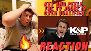 FIRST TIME WATCHING  KEY AND PEELE  THE TV JUDGE IS OVER QUALIFIED IRISH REACTION [upl. by Lucio]