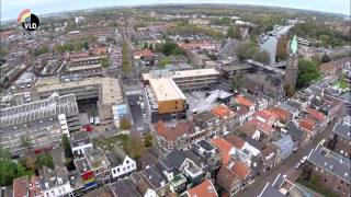 Vlaardingen Stadshart vanuit de lucht [upl. by Anelrac388]