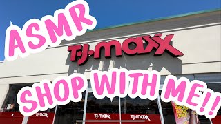 ASMR SHOP WITH ME 🤩TJ MAXX🤩 MY FIRST TIME whispering voiceover [upl. by Frodin706]