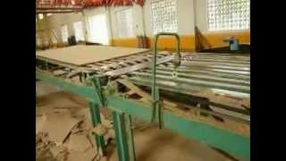 Bagasse board production line with annual output 30000cubic meters [upl. by Ahsiner]