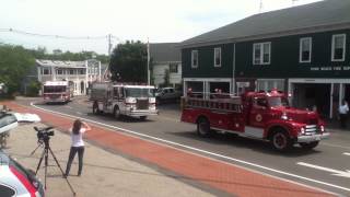 York Beach Maine Fire Parade amp Muster 2013 630 PT 2 [upl. by Acinad251]