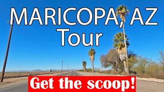 Maricopa AZ  Living in Phoenix Arizona Suburbs Maricopa Arizona [upl. by Gardia]