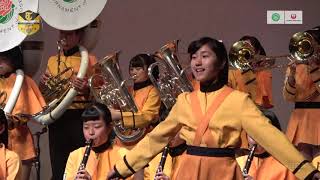 KYOTO TACHIBANA HIGH SCHOOL GREEN BAND GREEN BAND FESTIVAL1  ROSE PARADE 2018 GROUP【GBA Official】 [upl. by Wilen]