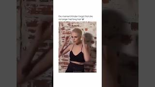 Kristen Stewart forgetting that she doesnt have long hair shorts shortvideo celebrity viral [upl. by Drais]