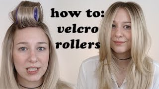 EASY VELCRO ROLLER PLACEMENT [upl. by Nibor]