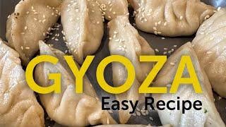 Easy and Gyoza Recipe  SUPER TASTY [upl. by Ajtak]