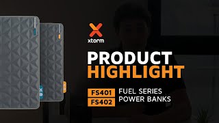 Xtorm FS401 amp FS402 20W Power bank product highlight [upl. by Yc]