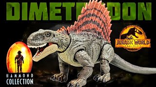 Mattel Jurassic World Hammond Collection Dimetrodon Review [upl. by Eeraj]