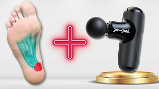 How To Use A Massage Gun To Treat Plantar Fasciitis [upl. by Mirielle909]