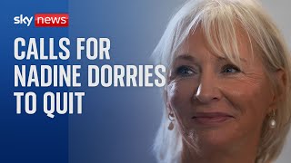 Council in Nadine Dorriess constituency calls on her to quit immediately [upl. by Martin]