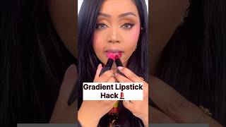 Gradient Lipstick Hack😱💄shorts hack [upl. by Remat227]