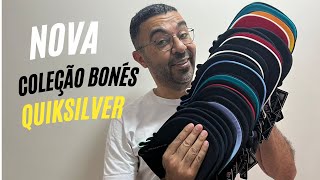 A nova coleção de bonés Quiksilver está linda bones quiksilver boné original oakley [upl. by Ahsropal313]