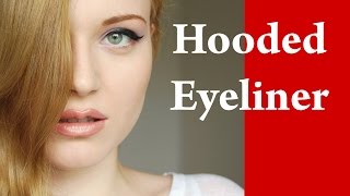 Eyeliner tricks for DOWNTURNED or HOODED eyes makeup video tutorial Part 1 [upl. by Tannenbaum416]