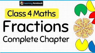 Class 4 Chapter Fraction  Complete Chapter [upl. by Aima]