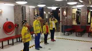 kidzaniaKuwait Fire Station كيدزانيا  الكويت [upl. by Lefty369]