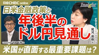 【24年末にかけて円高・1ドル＝145円│来年は円安ドル高方向に戻る／日米金融政策とドル円相場見通し】尾河眞樹氏／FOMC：米政策金利と経済物価見通し／日銀：国債買い入れと利上げ／米大統領選が波乱要因 [upl. by Niwled]