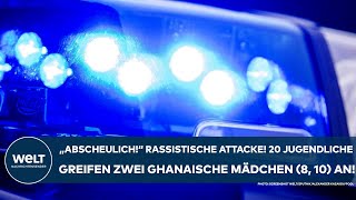 GREVESMÜHLEN quotAbscheulichquot Rassistische Attacke 20 Jugendliche greifen ghanaische Mädchen an [upl. by Urien651]