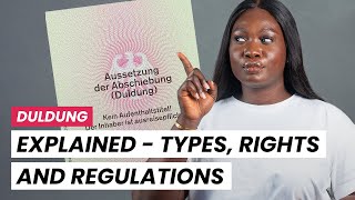 DULDUNG Tolerance permit in Germany  What you need to know [upl. by Orit935]