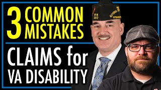 3 Common Mistakes Some Veterans Make When Submitting a VA Disability Claim  theSITREP [upl. by Ailelc425]