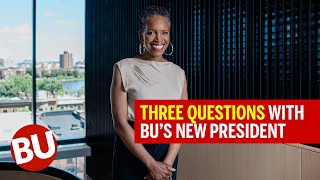 BU President Melissa L Gilliam on What Makes BU Special Community Insights and Future Vision [upl. by Adnorahs]