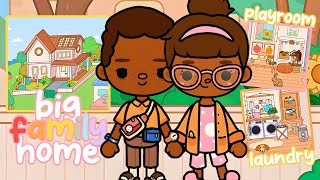 Our DREAM Big Family Home TOUR 🏡  VOICED🔊  Toca Boca Life World 🌎 tocaboca [upl. by Lehcer]