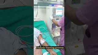 Dialysis Starting Process  Kidney Care hospital patientcare doctor [upl. by Lahcear]