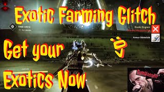 Destiny 1 Glitches  Exotic Engram Farm  Level up fast to 400 [upl. by Aihsele936]