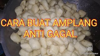 Resep Amplang Anti Gagal Kerupuk Atom  Kerupuk Ikan Khas Samarinda [upl. by Naj487]