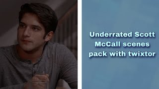 Underrated Scott McCall scenes pack with twixtor  1080p no BG music [upl. by Shoshana157]