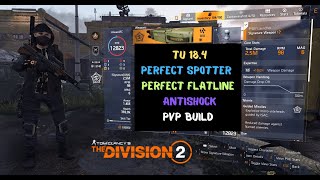 The Division 2 Perfect SpotterKingbreaker Antishock Crit Pvp Build TU184 [upl. by Terencio]