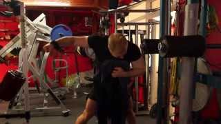 Michael Gundill incline lateral raises for lateralrear shoulder tiesin [upl. by Bernarr]