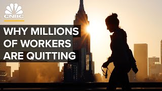 The Great Resignation Why Millions Of Workers Are Quitting [upl. by Okikuy900]