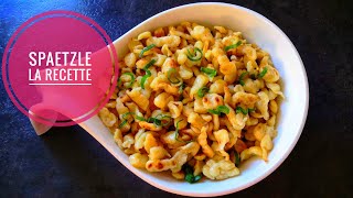 Spaetzle Alsacien la recette [upl. by Valencia690]