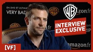 Very Bad Trip 2  Interview Bradley Cooper avec Amazonfr et warnerbrosfr VF [upl. by Nell]