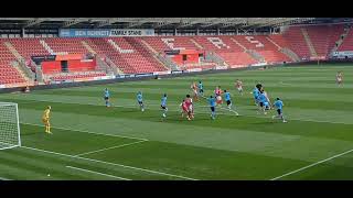 Rotherham United VS Doncaster Rover Richard Wood testimonial match Vlog [upl. by Aenitsirhc611]