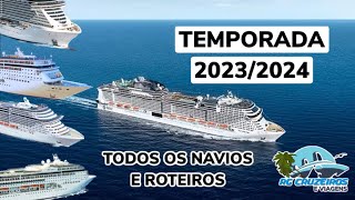 Conheça os 5 navios e os roteiros da MSC Cruzeiros no Brasil mscgrandiosa [upl. by Gordie240]